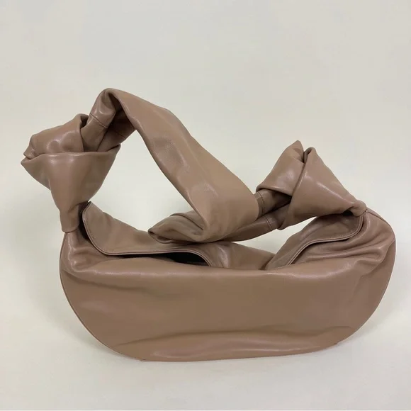 Little Liffner Double Knot Bag in Beige - Picture 6 of 16